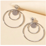 Boucles d oreilles ronds