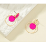 Boucles d oreilles avec cercle