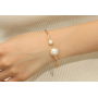 Bracelet a fausse perle