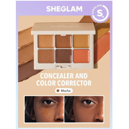 SHEGLAM Anti-cernes et correcteur de couleurs Multi-Fix - Mocha