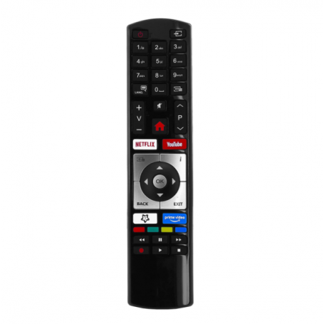 Telecommande pour television intelligente Vestel Finlux, pour telecomande, Edenwood 4K, RC4318P RC4390 RC4390P RC4391P