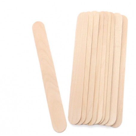 Spatules en bois jetables