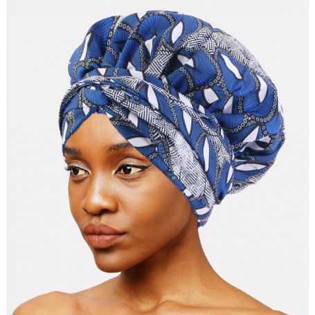 Bonnet de cheveux rond à imprimé