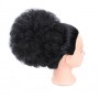 Chignon cheveux big afro