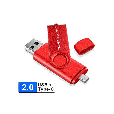 Clé USB +Type C 64go