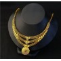 Ensemble de bijoux plaqué or 24k