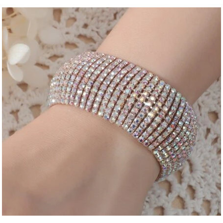 Bracelet avec strass